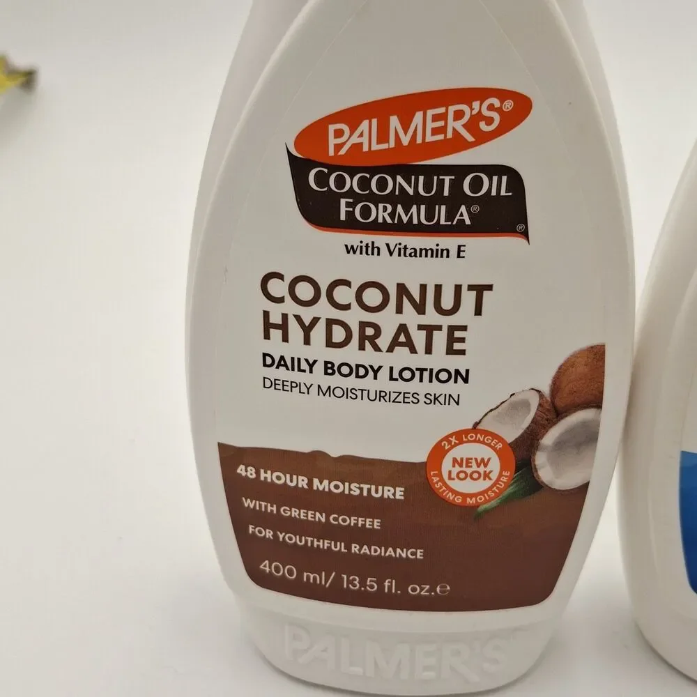 Lot of 3, 2 Palmer's Cocoa Butter Formula Daily Skin Therapy 1 Coconut Hydration